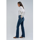 jeans femme  salsa jeans destiny bootcut w/ belt & fren