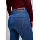 jeans femme  salsa jeans faith flare w/ belt