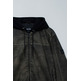 cazadora homme  salsa jeans hooded fake leather bomber jac