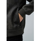 cazadora homme  salsa jeans hooded fake leather bomber jac