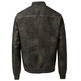 cazadora homme  salsa jeans hooded fake leather bomber jac