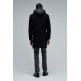 cazadora homme  salsa jeans wool coat with hood