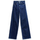 jeans femme  salsa jeans faith wide dark blue