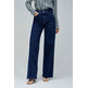 jeans femme  salsa jeans faith wide dark blue
