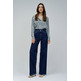 jeans femme  salsa jeans faith wide dark blue