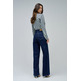 jeans femme  salsa jeans faith wide dark blue