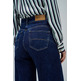 jeans femme  salsa jeans faith wide dark blue