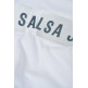 t-shirt homme  salsa jeans t-shirt slim fit branding w/ f