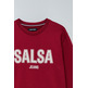 sweat-shirt homme  salsa jeans french terry sweat high relief