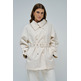 manteau femme salsa jeans parka with detachable hood