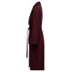 manteau femme  salsa jeans grace long wool coat with fur