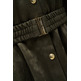 robe femme  salsa jeans suede midi dress with belt