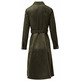 robe femme  salsa jeans suede midi dress with belt