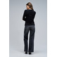 t-shirt femme  salsa jeans v-neck branding long sleeve