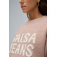 sweat-shirt femme salsa jeans knitted branding jumper