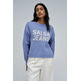 sweat-shirt femme salsa jeans knitted branding jumper