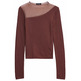 maillot femme salsa jeans long sleeve w/ asymmetrical ne