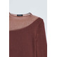 maillot femme salsa jeans long sleeve w/ asymmetrical ne