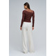 maillot femme salsa jeans long sleeve w/ asymmetrical ne