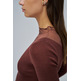 maillot femme salsa jeans long sleeve w/ asymmetrical ne