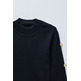 maillot femme salsa jeans turtleneck sweater with button