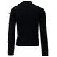 maillot femme salsa jeans turtleneck sweater with button