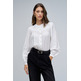 chemise femme  salsa jeans shirt with embroidered detail