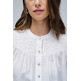chemise femme  salsa jeans shirt with embroidered detail