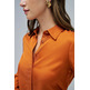 chemise femme  salsa jeans basic shirt w/ gold buttons
