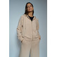 sweat-shirt femme salsa jeans branding zipped hooddie