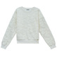 sweat-shirt femme  salsa jeans sweatshirt with floral embroid