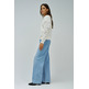 sweat-shirt femme  salsa jeans sweatshirt with floral embroid