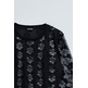 sweat-shirt femme salsa jeans sweatshirt with 3d flowers