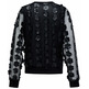 sweat-shirt femme salsa jeans sweatshirt with 3d flowers