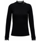 t-shirt femme salsa jeans turtleneck longsleeve w/ frill