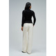 t-shirt femme salsa jeans turtleneck longsleeve w/ frill