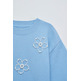 sweat-shirt femme  salsa jeans sweater with pearls
