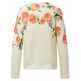 sweat-shirt femme salsa jeans floral print sweater