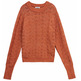 maillot femme salsa jeans sweater with shiny detail
