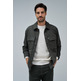 chemise homme salsa jeans overshirt s-activ dark green s