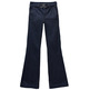 jeans femme  salsa jeans secret chino flare w/ belt