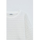 sweat-shirt femme  salsa jeans lurex jacquard sweatshirt