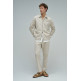 pantalon homme  salsa jeans joggers pants cotton linen bei