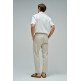 pantalon homme  salsa jeans joggers pants cotton linen bei
