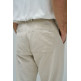 pantalon homme  salsa jeans joggers pants cotton linen bei