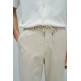 pantalon homme  salsa jeans joggers pants cotton linen bei