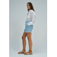 le short femme  salsa jeans short w/ embroidery detail