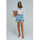 le short femme  salsa jeans short w/ embroidery detail