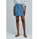 le short femme  salsa jeans skort lighdenim