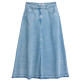 robe femme  salsa jeans lightdenim skirt